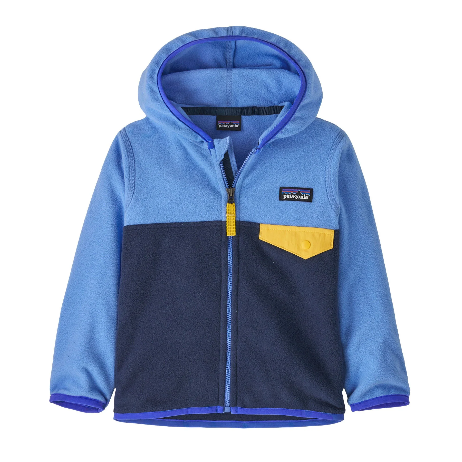 Patagonia Baby Micro D™ Snap-T® Jacket New Navy w/Abundant Blue