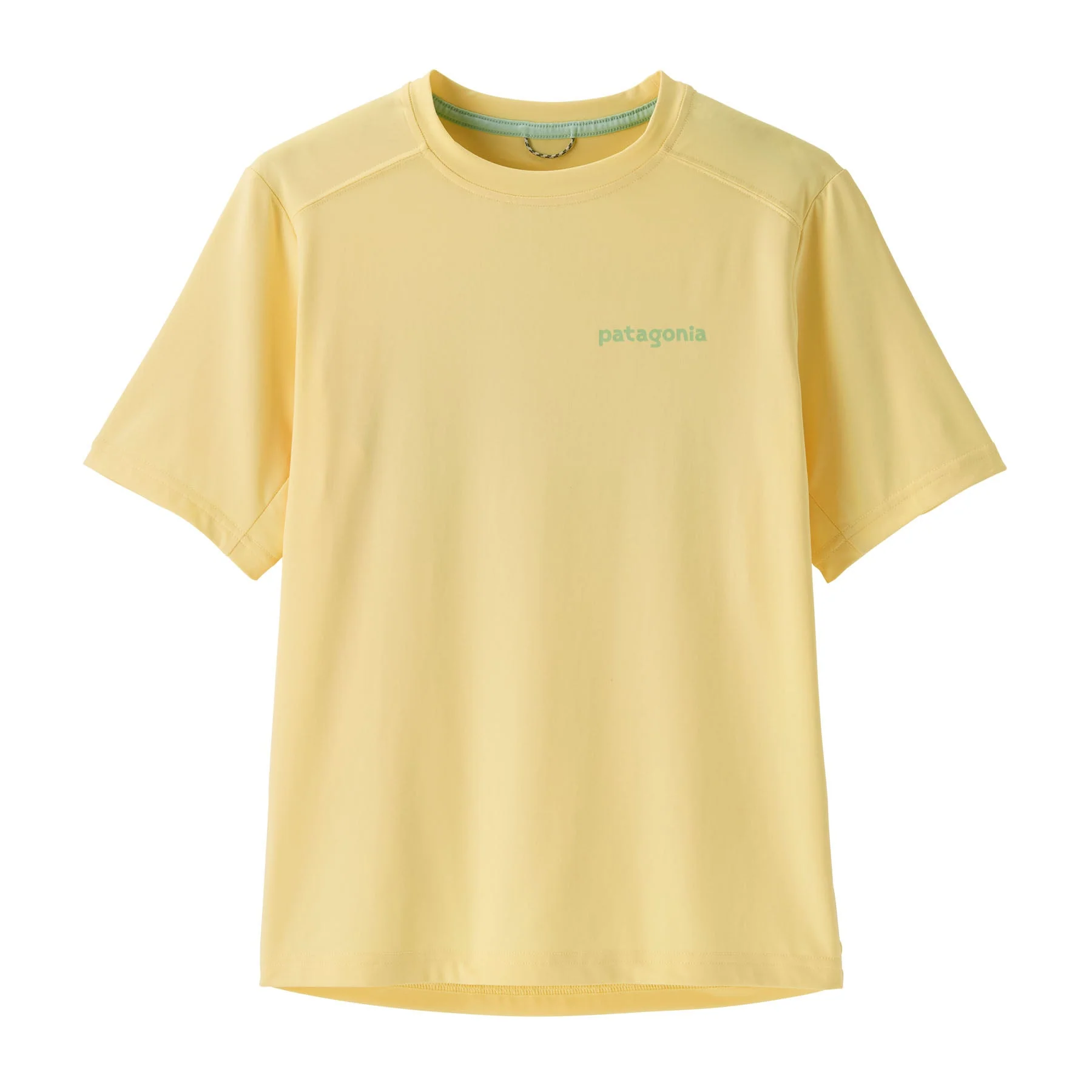 Patagonia Capilene® Silkweight T-Shirt Ridge Rise Moonlight: Buttercup Yellow - Image 2