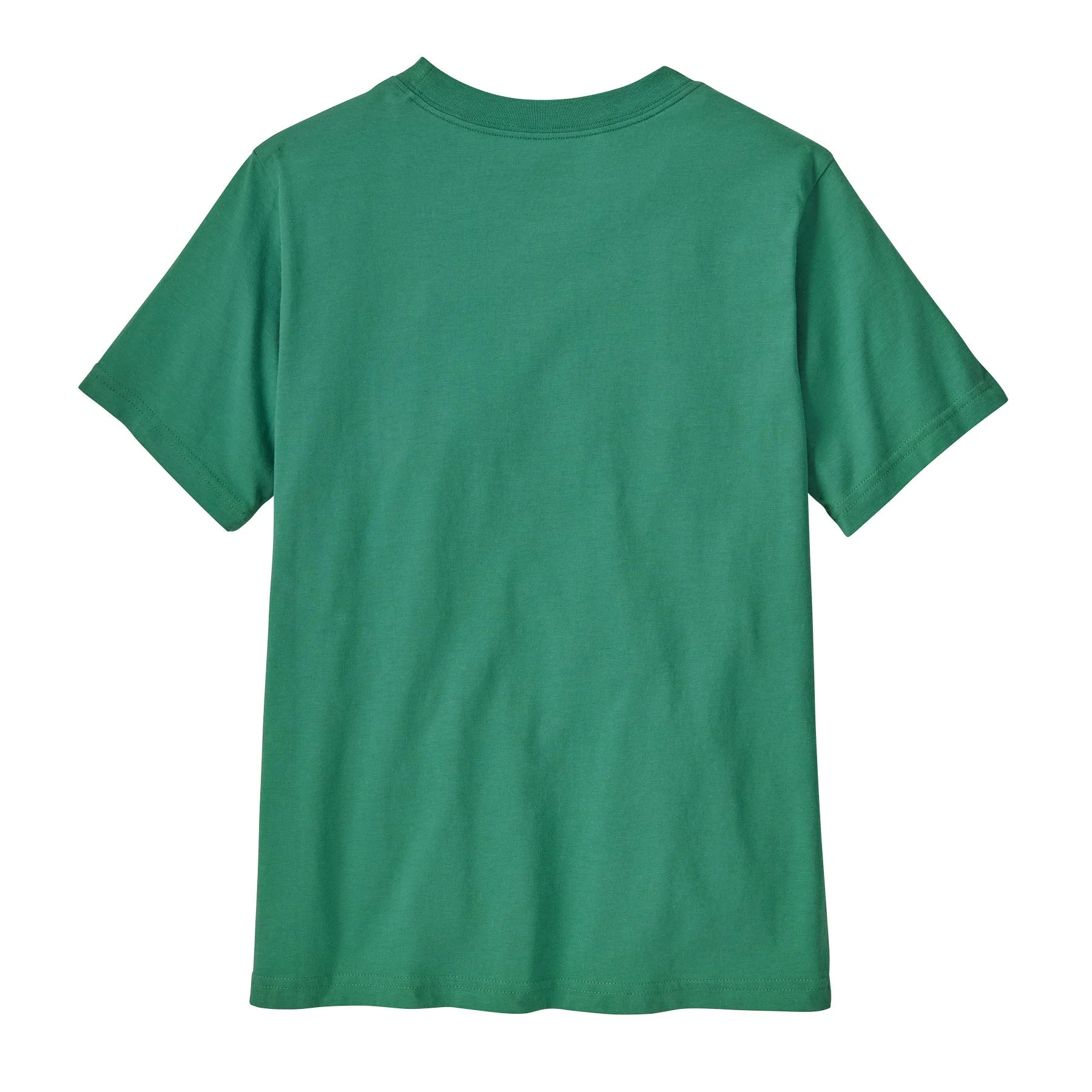 Patagonia Kids' P-6 Logo T-Shirt Heartleaf Green - Image 2